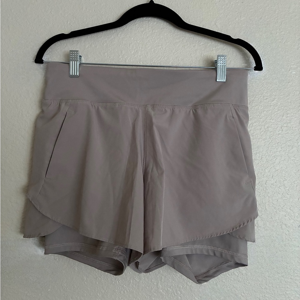 Avia High-Waisted Running Shorts with Liner – Size S
